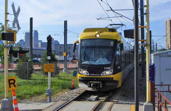 Metro Transit Bombardier Flexity Swift LF-70 124B